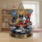 Star Trek 60th Anniversary 2026 Custom Shape Acrylic Plaque – TMTHU7462