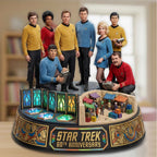 Star Trek 60th Anniversary 2026 Custom Shape Acrylic Plaque – TMTHU8783