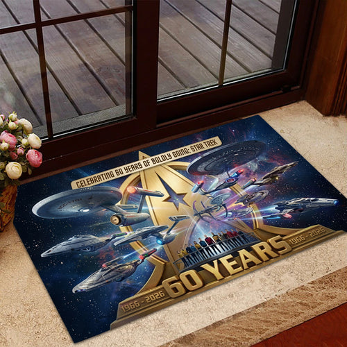 Star Trek 60th Anniversary 2026 Custom Doormat – TMTHU5657