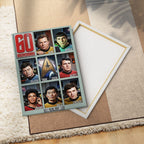 Star Trek 60th Anniversary 2026 Rectangle Canvas With Inner Frame – TMTHU6096