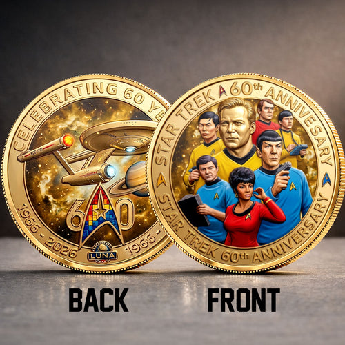 Star Trek 60th Anniversary 2026 Commemorative Coin – TMTHU4887