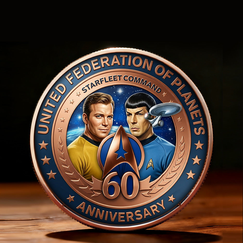 Star Trek 60th Anniversary 2026 Commemorative Coin – TMTHU4931