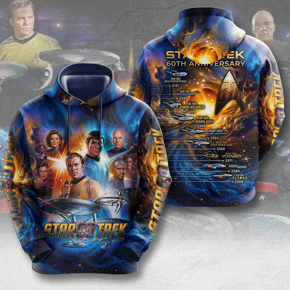 Star Trek 60th Anniversary 3D Apparel – TMTHU8150