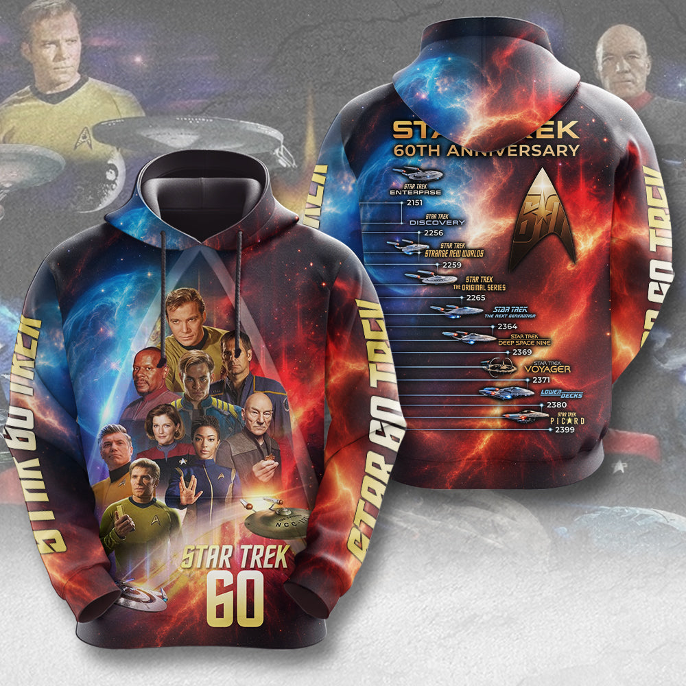 Star Trek 60th Anniversary 3D Apparel – TMTHU8532