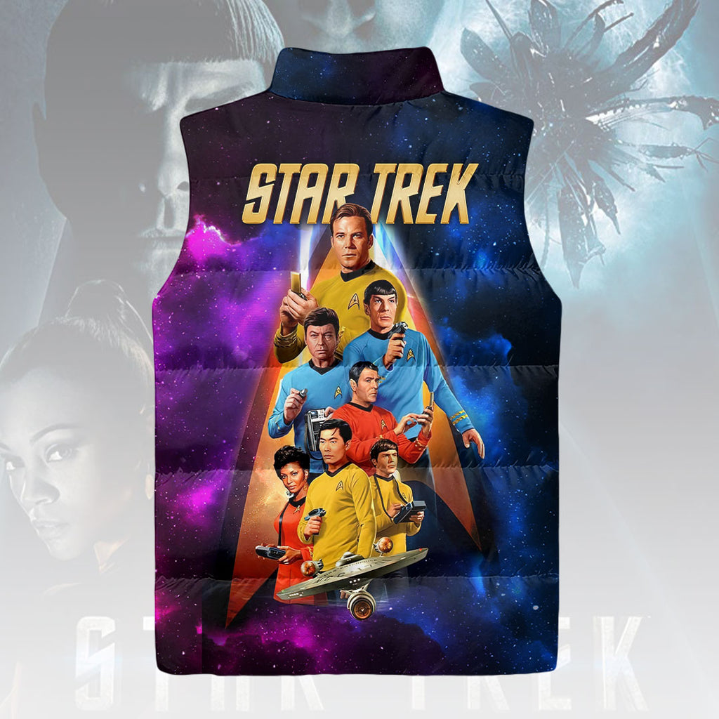 Star Trek 60th Anniversary 3D Sleeveless Down Jacket – HOATT16367