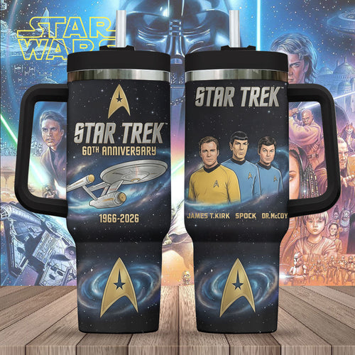 Star Trek 60th Anniversary 40oz Tumbler – TMTHU3148