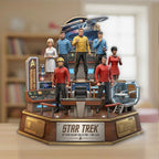 Star Trek 60th Anniversary Custom Shape Acrylic Plaque – TMTHU7627