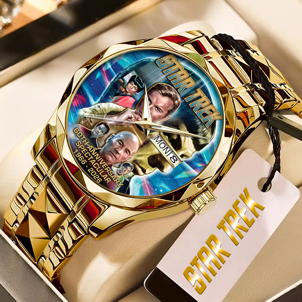 Star Trek 60th Anniversary Alloy Luxury Quartz Watch – TMTHU7849