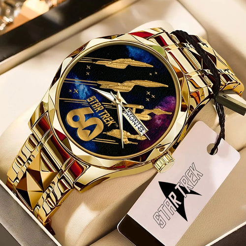 Star Trek 60th Anniversary Alloy Luxury Quartz Watch – TMTHU9050