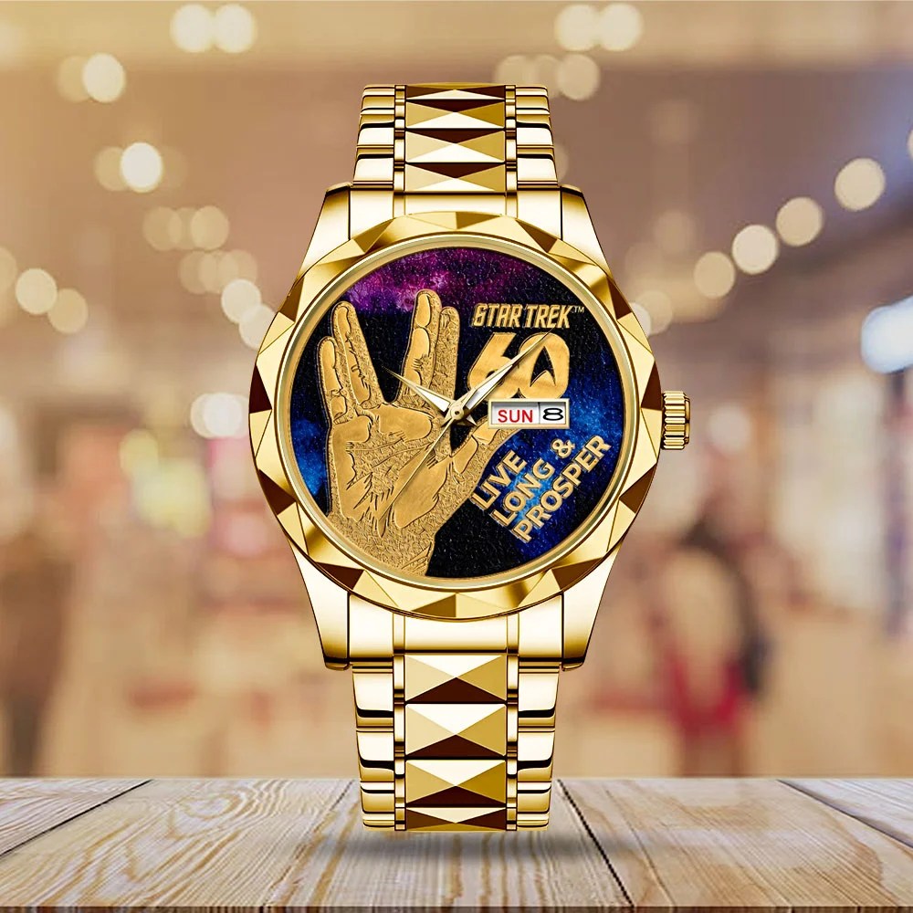 Star Trek 60th Anniversary Alloy Luxury Quartz Watch – TMTHU9052