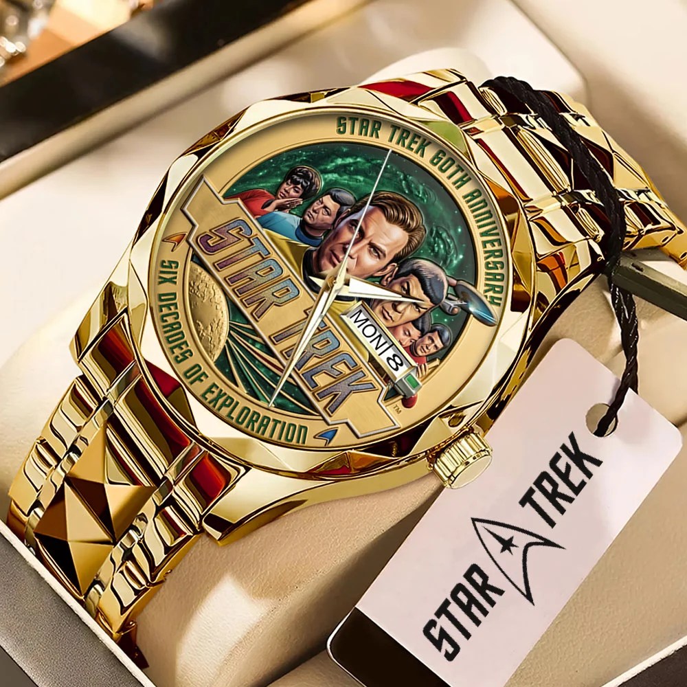 Star Trek 60th Anniversary Alloy Luxury Quartz Watch – TMTHU9291