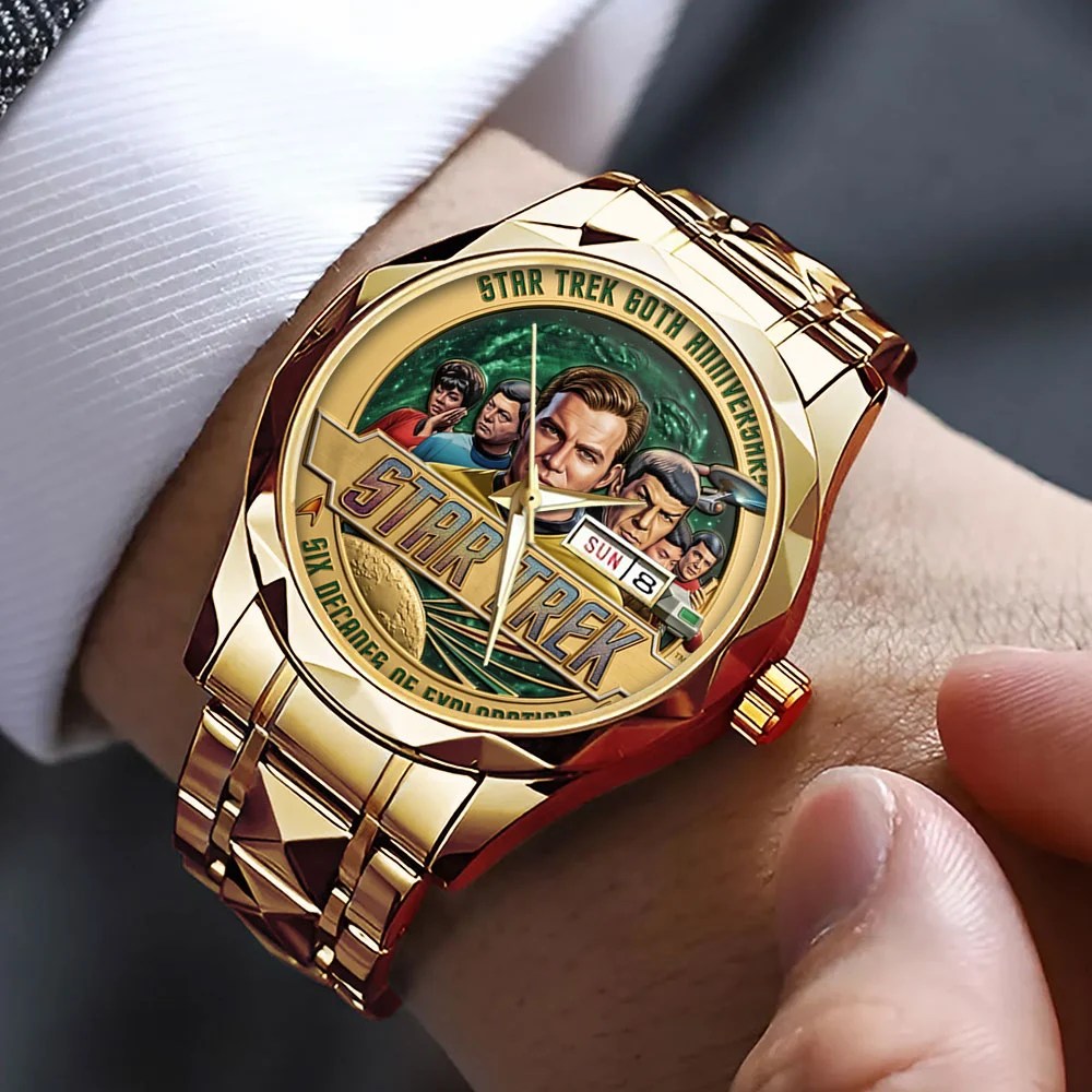 Star Trek 60th Anniversary Alloy Luxury Quartz Watch – TMTHU9291