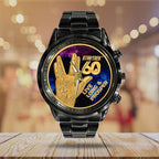 Star Trek 60th Anniversary Black Stainless Steel Watch – TMTHU9053