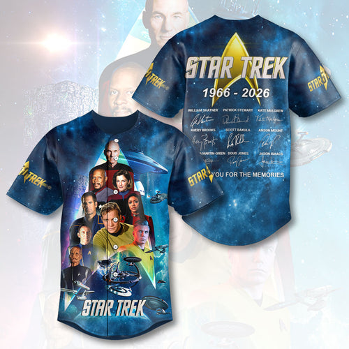 Star Trek 60th Anniversary Baseball Jersey – HOATT15766