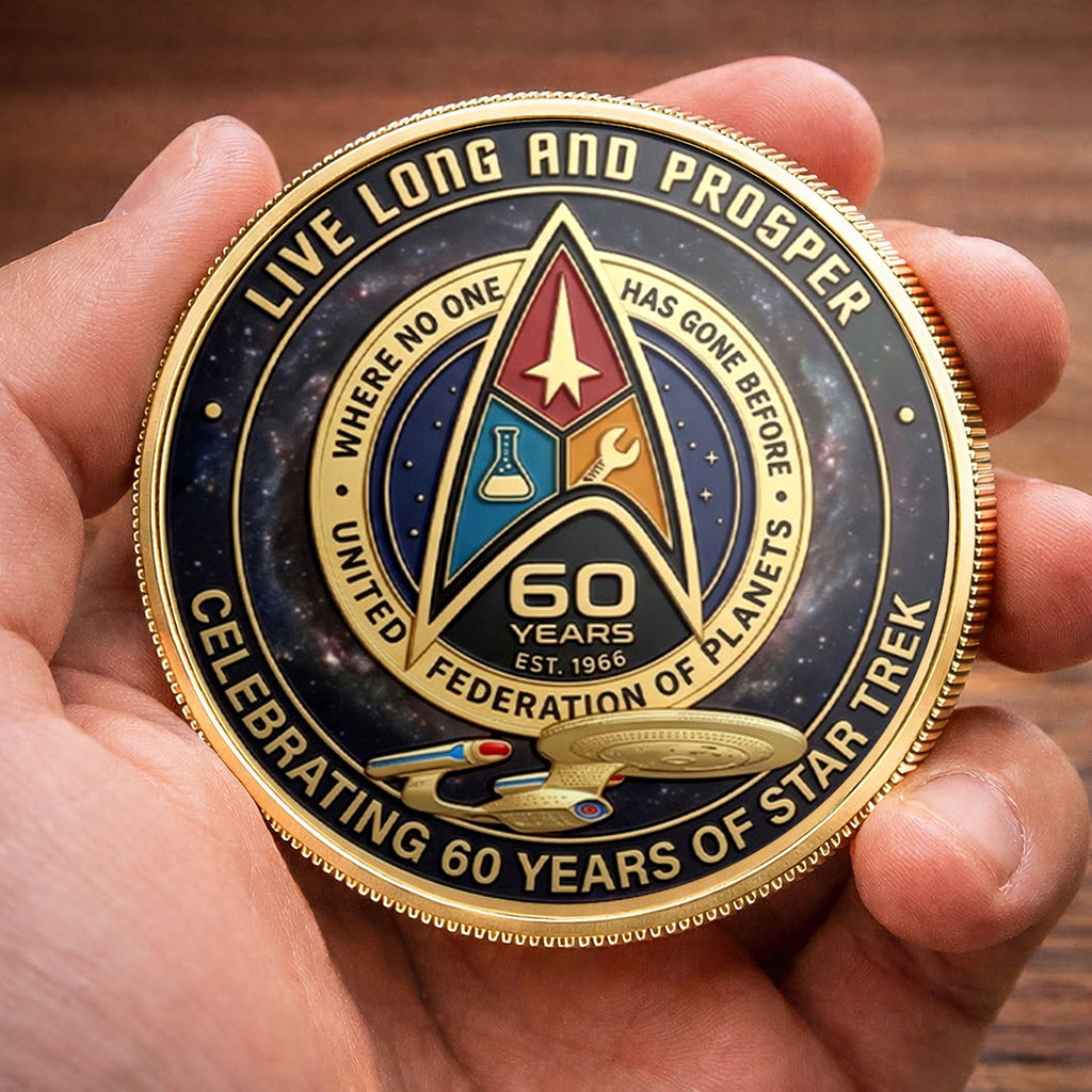 Star Trek 60th Anniversary Commemorative Coin – TMTHU7569