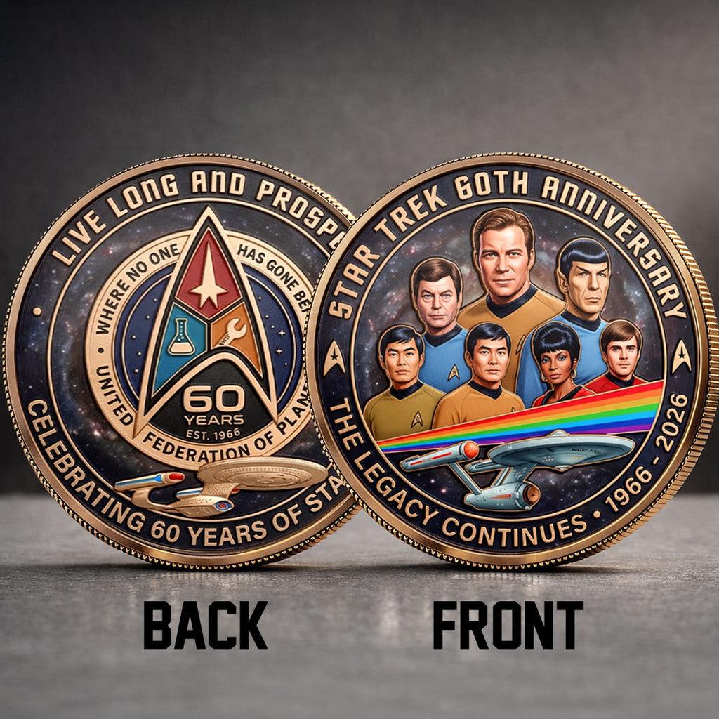 Star Trek 60th Anniversary Commemorative Coin – TMTHU7569