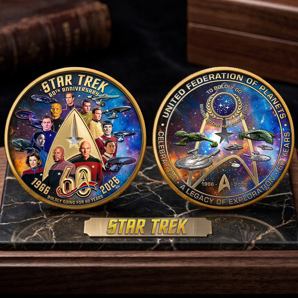 Star Trek 60th Anniversary Commemorative Coin – TMTHU7598