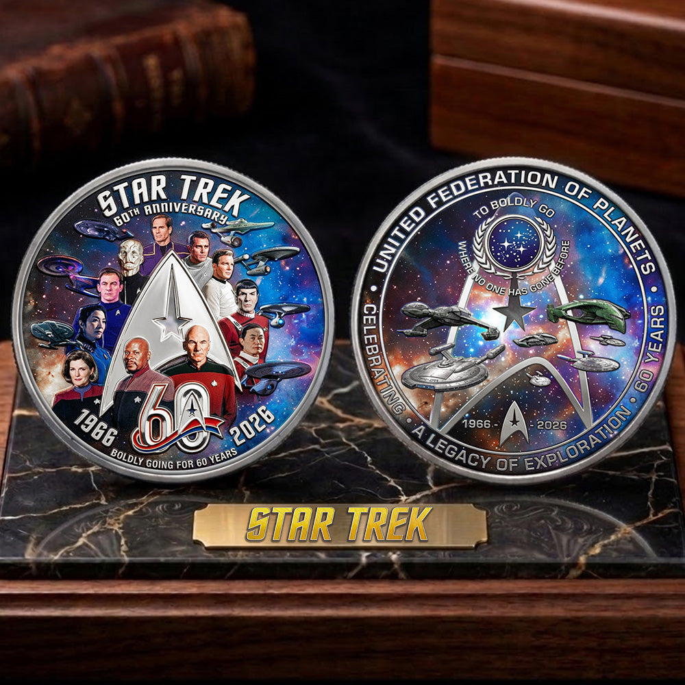 Star Trek 60th Anniversary Commemorative Coin – TMTHU7598