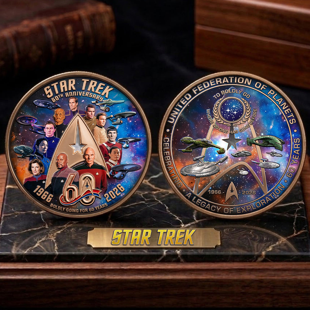 Star Trek 60th Anniversary Commemorative Coin – TMTHU7598
