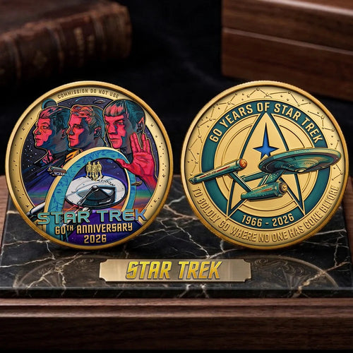 Star Trek 60th Anniversary Commemorative Coin – TMTHU8611