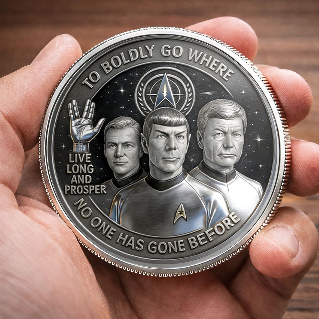 Star Trek 60th Anniversary Commemorative Coin – MAITM15019