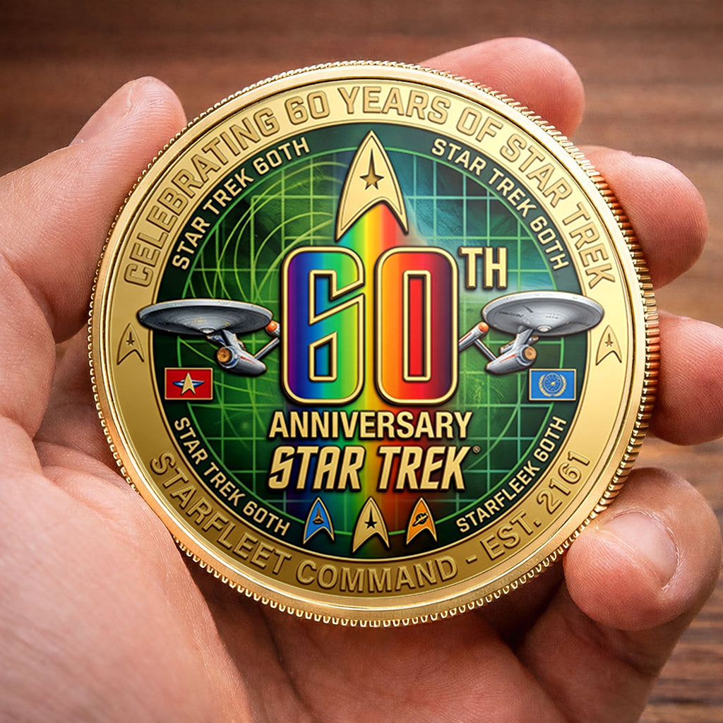 Star Trek 60th Anniversary Commemorative Coin – TMTHU7811