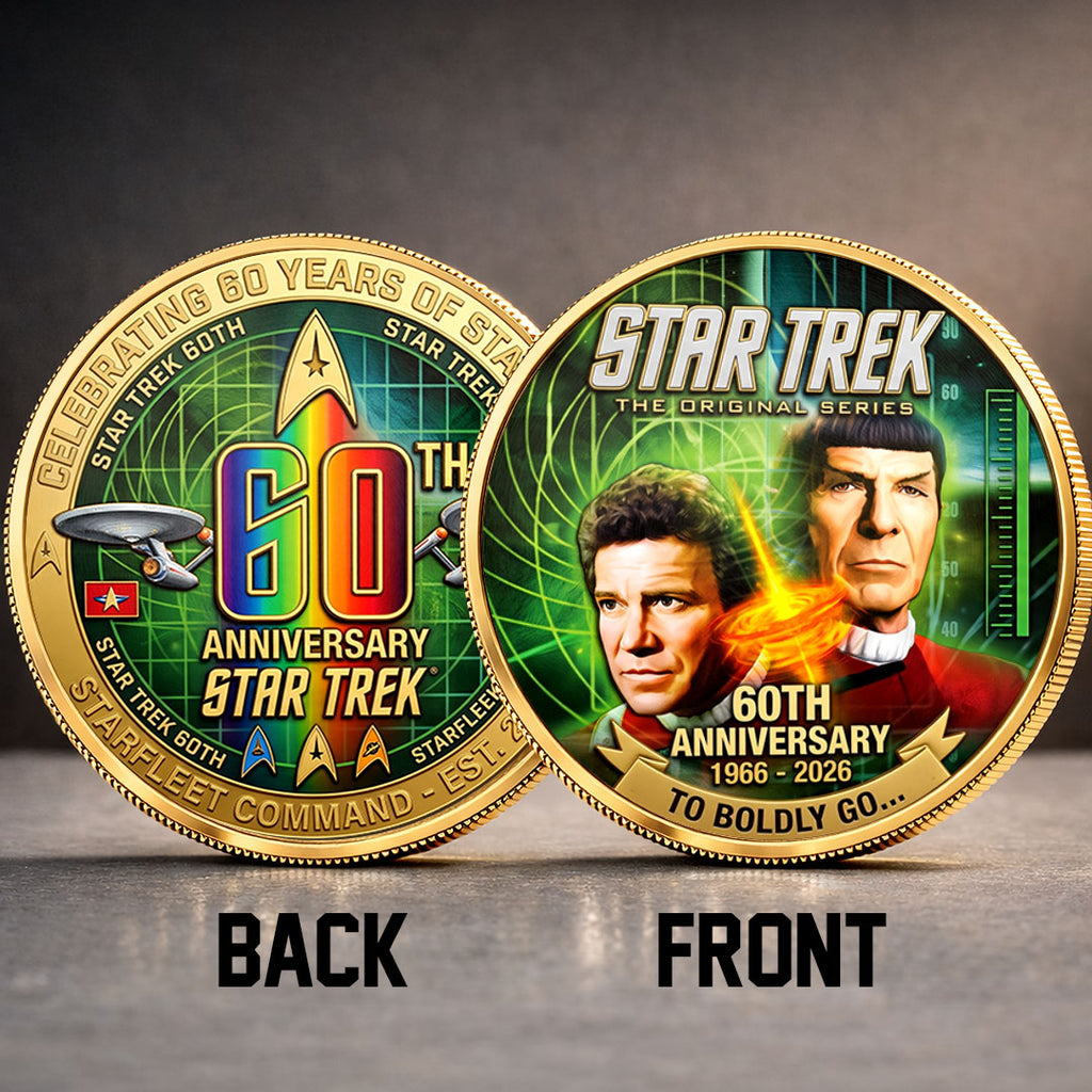 Star Trek 60th Anniversary Commemorative Coin – TMTHU7811