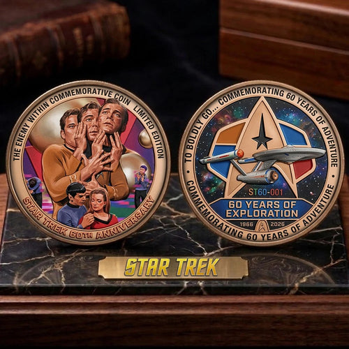 Star Trek 60th Anniversary Commemorative Coin – TMTHU8640