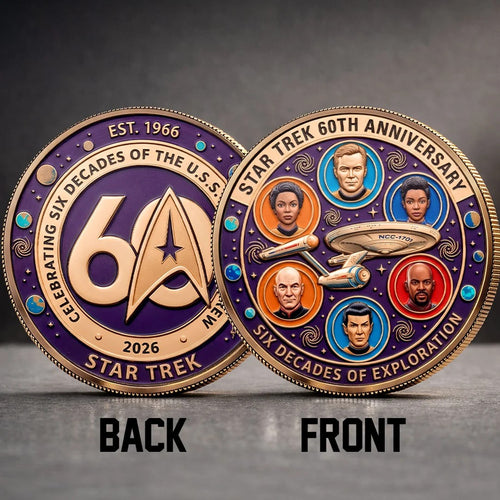 Star Trek 60th Anniversary Commemorative Coin – TMTHU9232