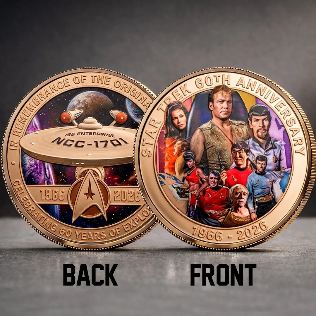 Star Trek 60th Anniversary Commemorative Coin – TMTHU9556