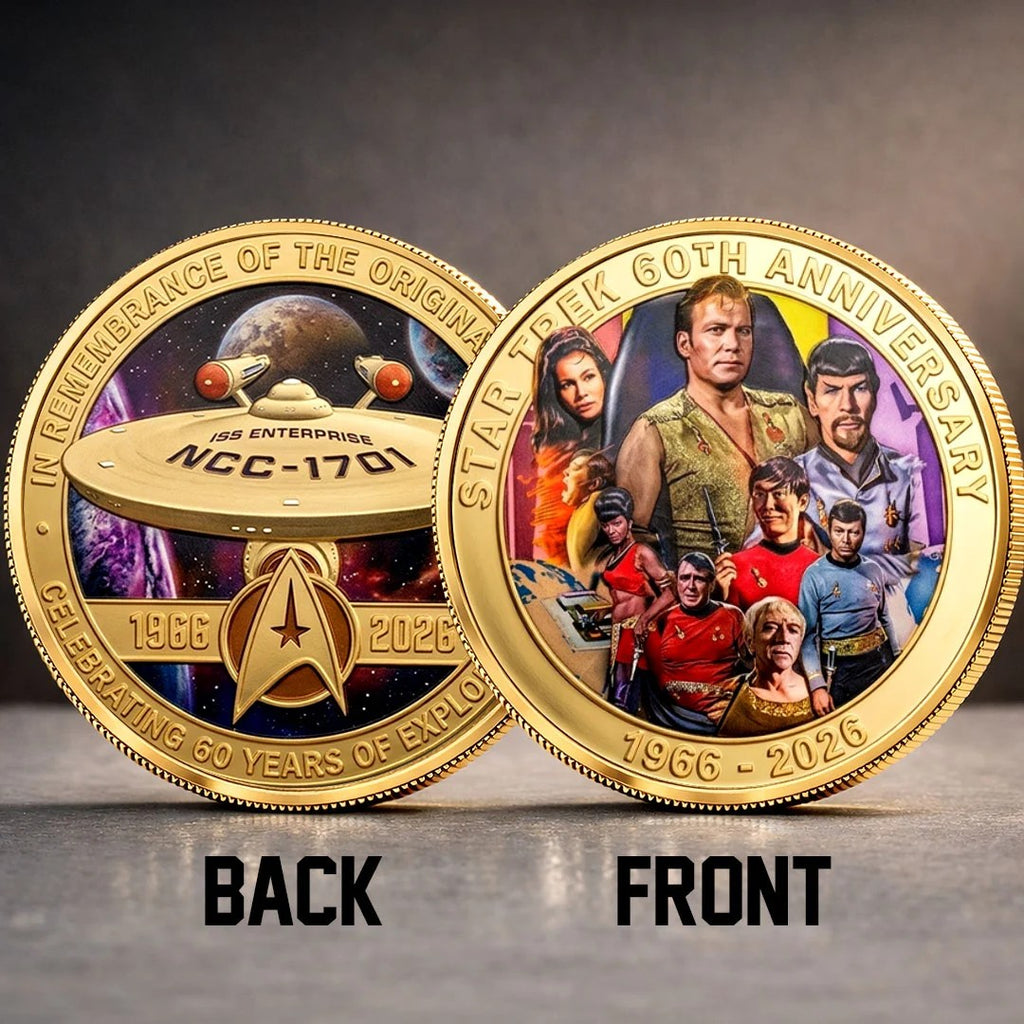 Star Trek 60th Anniversary Commemorative Coin – TMTHU9556