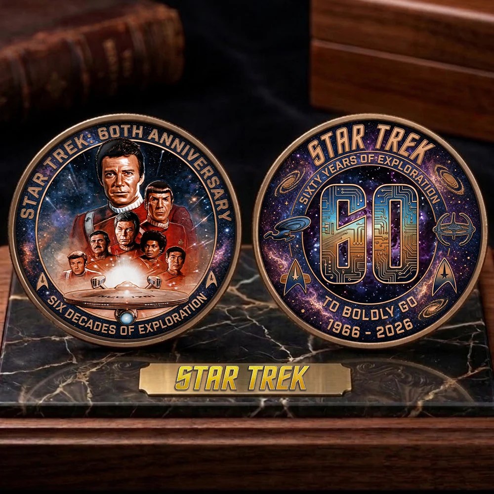 Star Trek 60th Anniversary Commemorative Coin – TMTHU9559