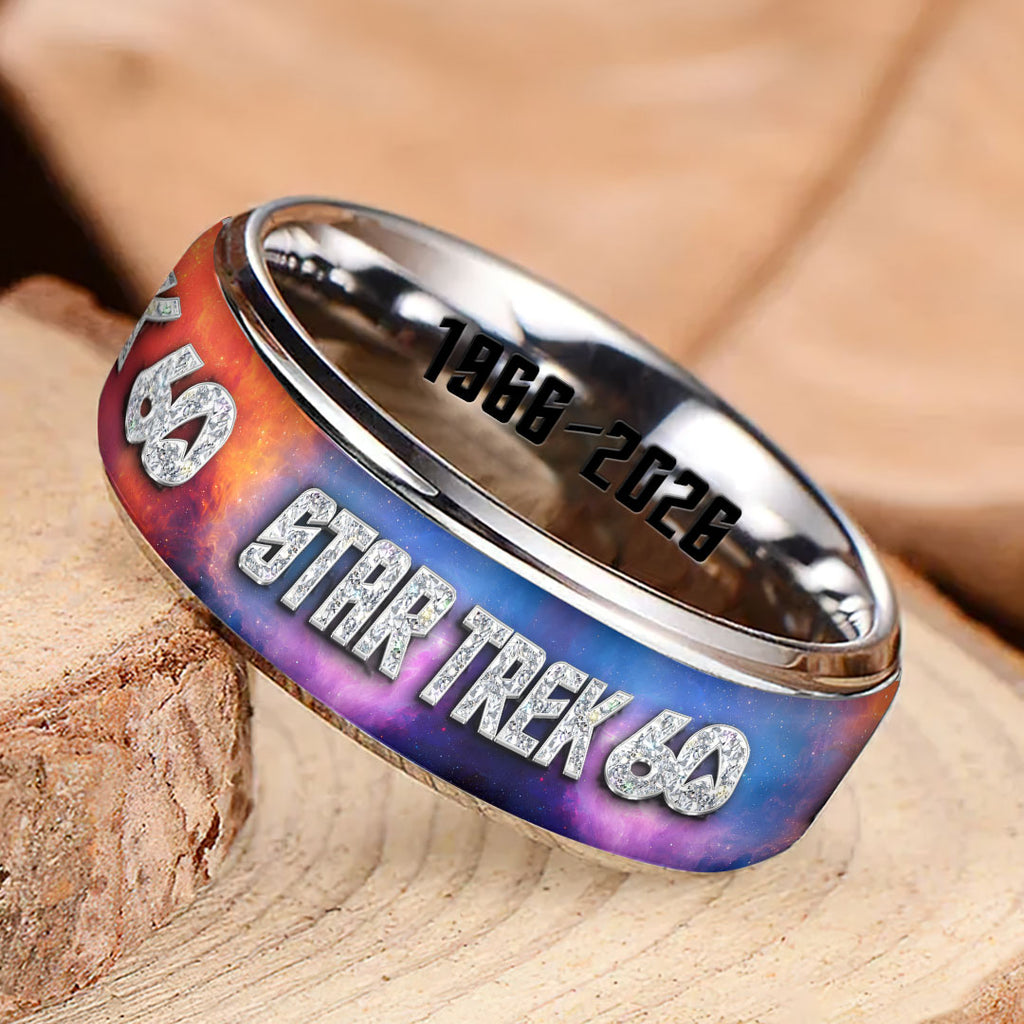 Star Trek 60th Anniversary Custom Alloy Ring – GNE5246