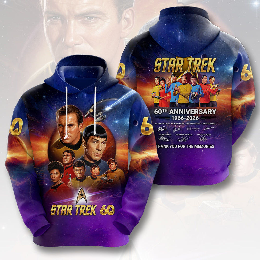 Star Trek 60th Anniversary 3D Apparel – HOATT20127