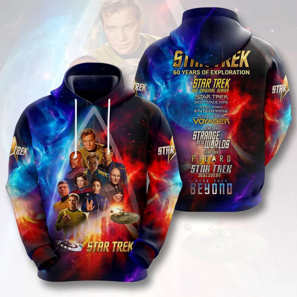 Star Trek 60th Anniversary 3D Apparel – HOATT20618