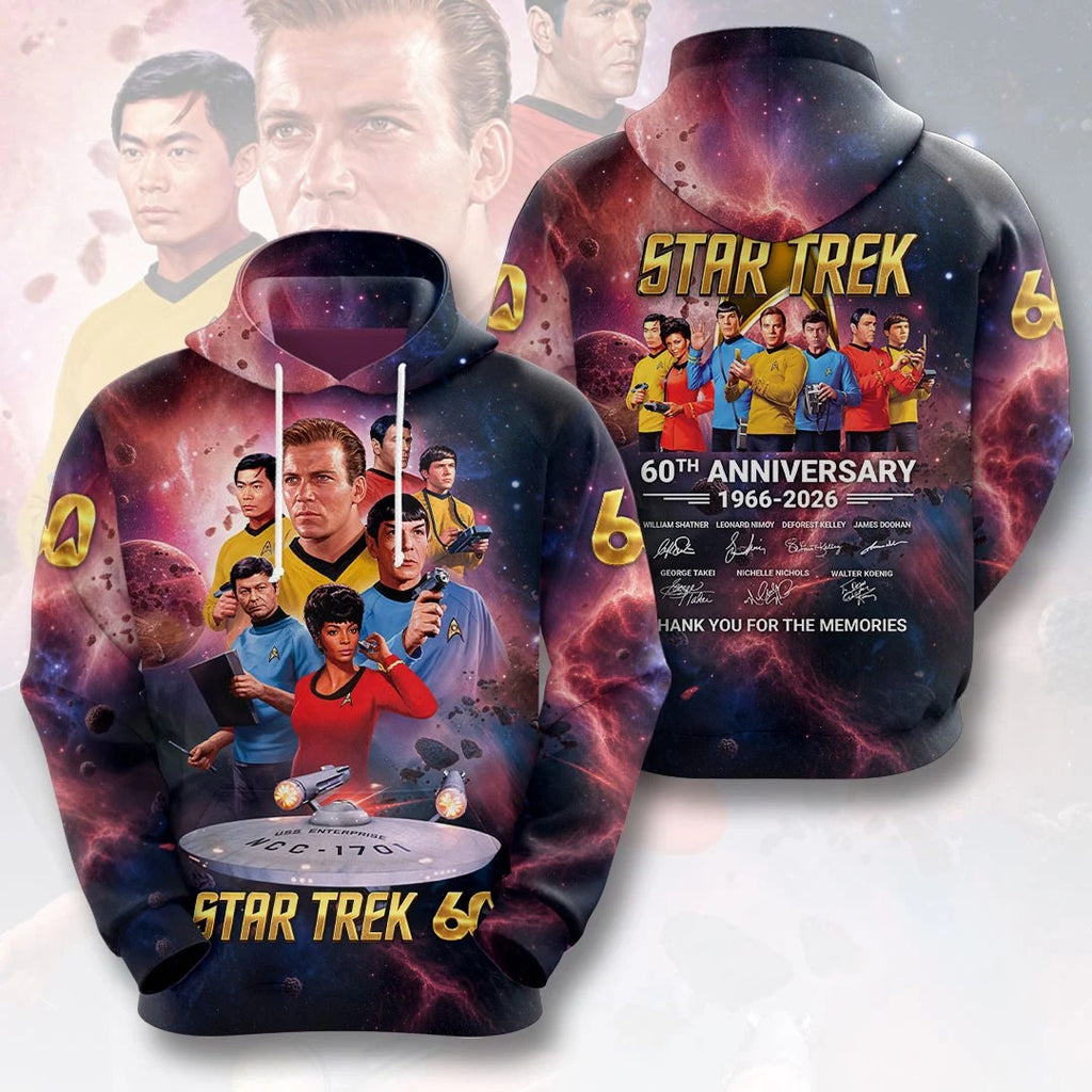 Star Trek 60th Anniversary 3D Apparel – HOATT21224