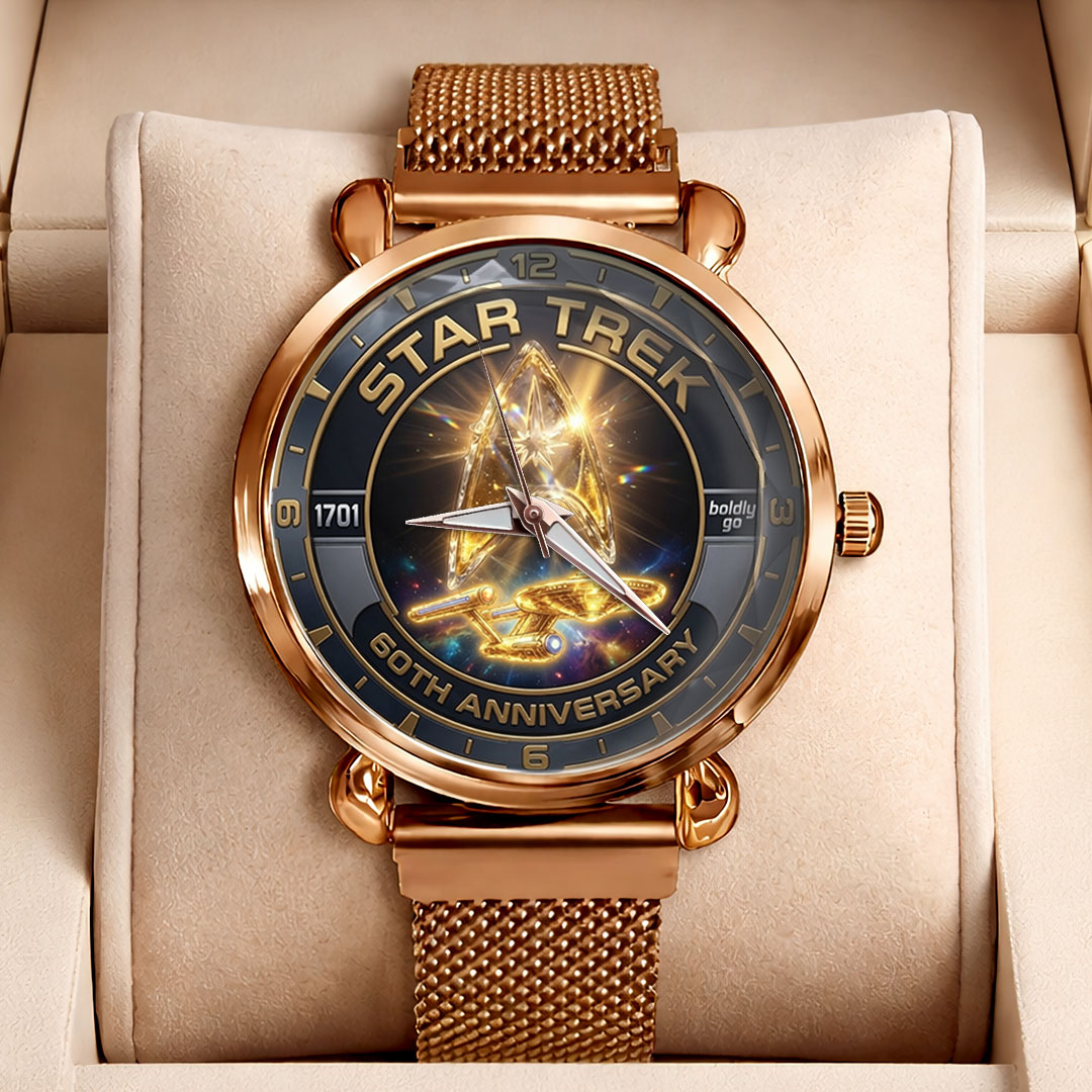 Star Trek 60th Anniversary Mesh Strap Quartz Watch – TMTHU7625