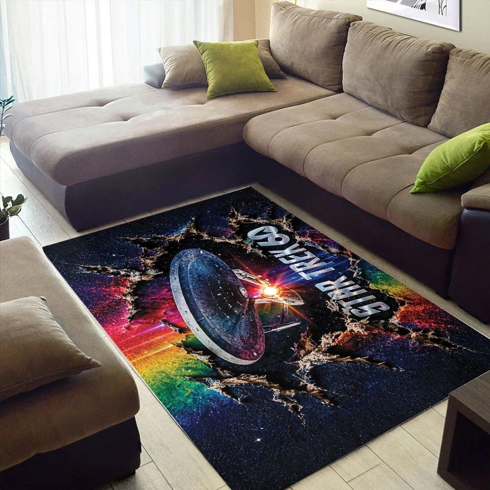 Star Trek 60th Anniversary Rectangular Rug – TMTHU9255
