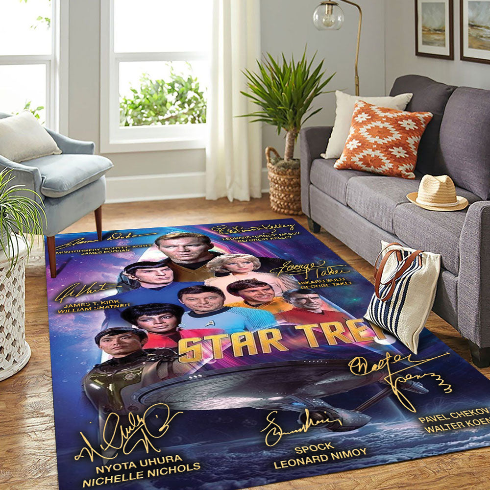 Star Trek 60th Anniversary Rectangular Rug – TMTHU7344