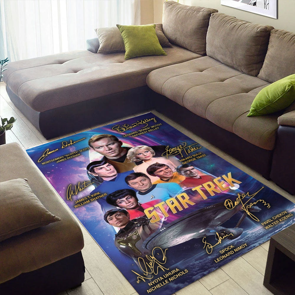 Star Trek 60th Anniversary Rectangular Rug – TMTHU7344