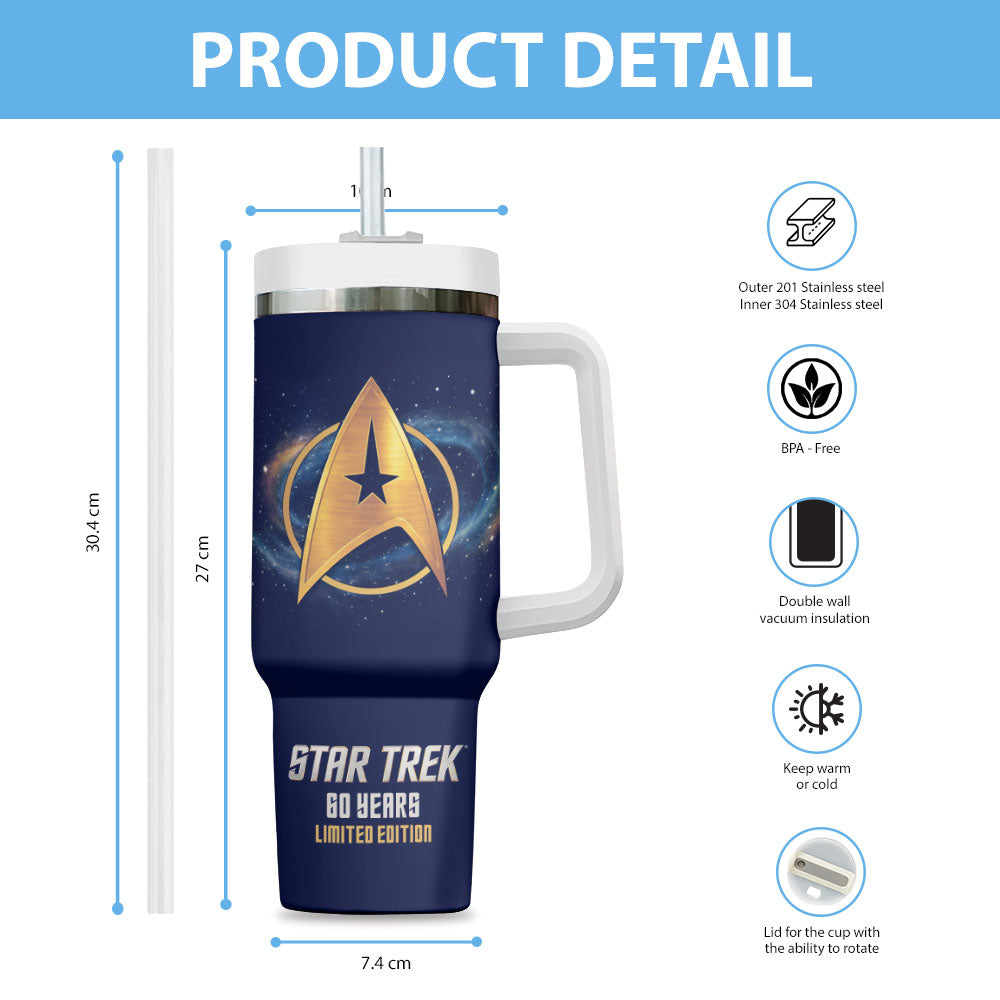 Star Trek 60th Anniversary 40oz Tumbler – MAITM14464