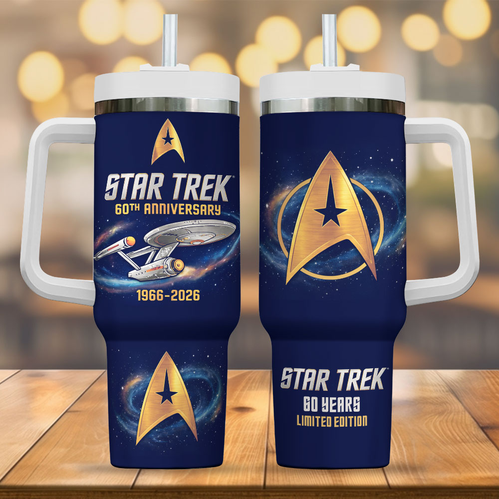 Star Trek 60th Anniversary 40oz Tumbler – MAITM14464