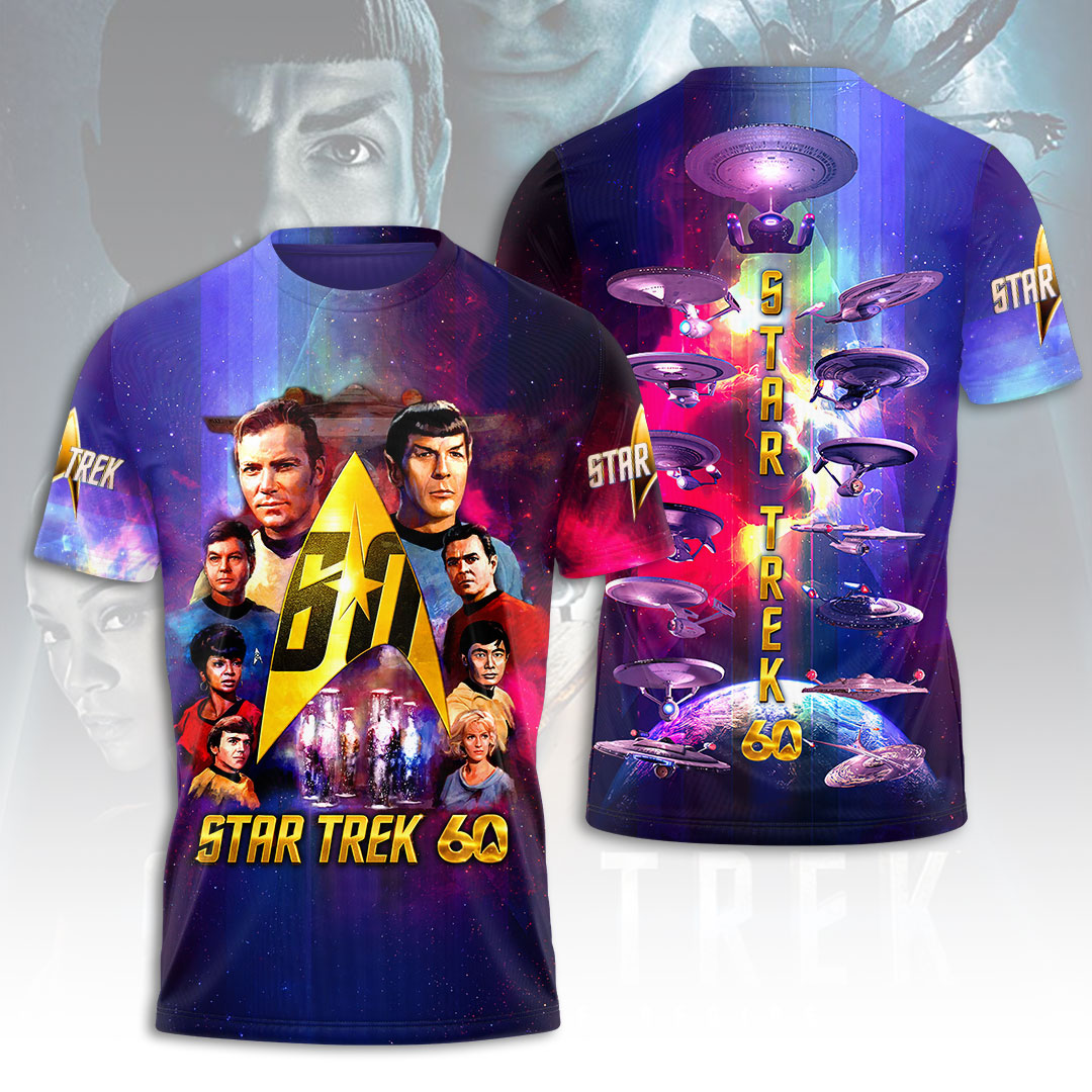 Star Trek 60th Anniversary 3D Apparel – HOATT17553