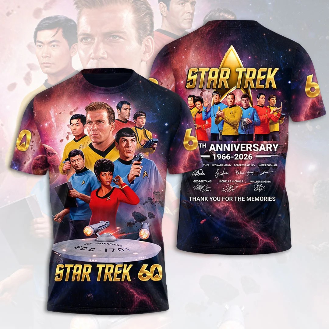 Star Trek 60th Anniversary 3D Apparel – HOATT21224