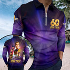 Star Trek 60th Anniversary Zip Polo Shirt – HOATT17598