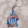 Star Trek 60th Anniversary Custom Shape 2-sided Keychain – HOATT16351