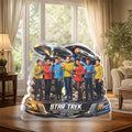 Star Trek 60th Anniversary Custom Shape Acrylic Plaque – HOATT16383