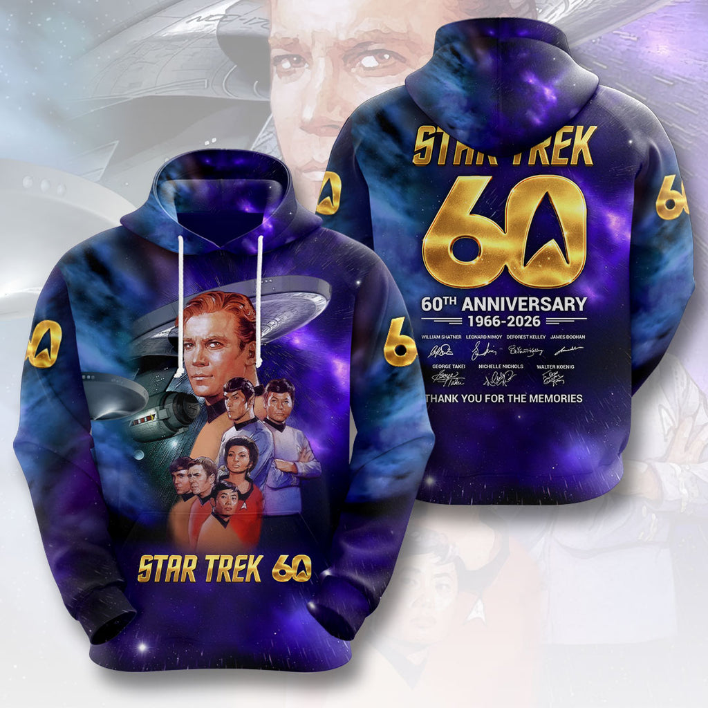 Star Trek 60th Anniversary 3D Apparel – HOATT19152