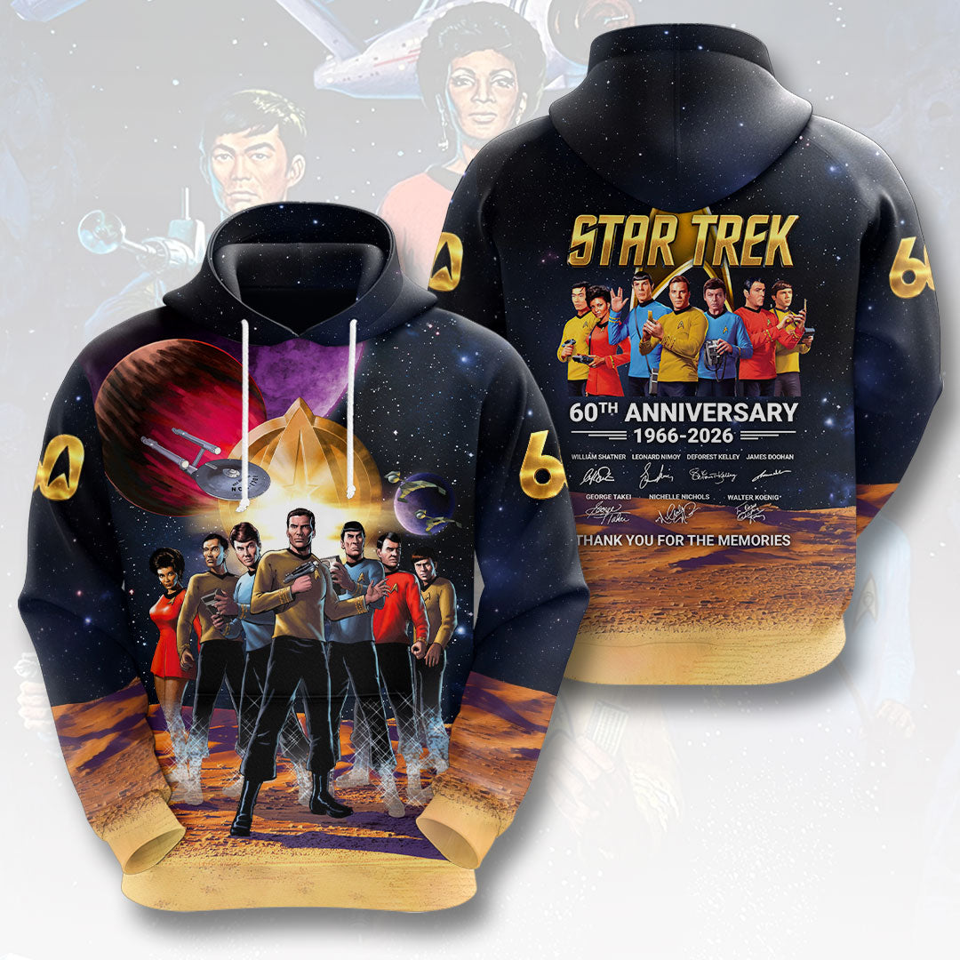 Star Trek 60th Anniversary 3D Apparel – HOATT19912