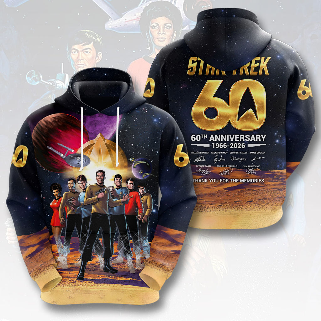 Star Trek 60th Anniversary 3D Apparel – HOATT19913